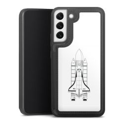 Snap Wallet Case schwarz