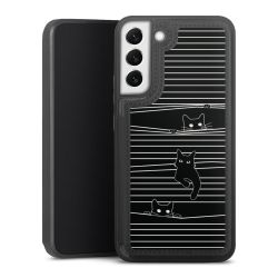 Snap Wallet Case schwarz