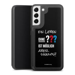 Snap Wallet Case schwarz