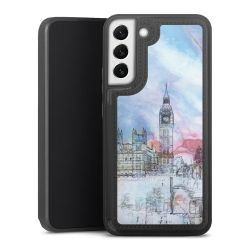 Snap Wallet Case schwarz