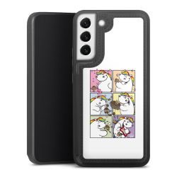 Snap Wallet Case schwarz