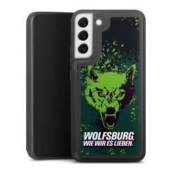 Snap Wallet Case schwarz