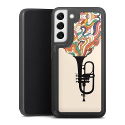 Snap Wallet Case schwarz