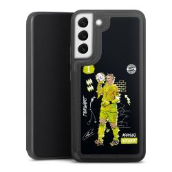 Snap Wallet Case schwarz