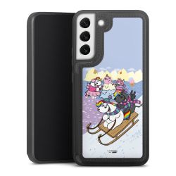 Snap Wallet Case schwarz