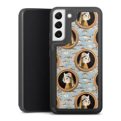 Snap Wallet Case schwarz