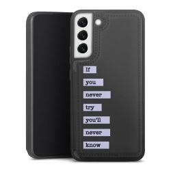 Snap Wallet Case schwarz