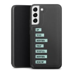 Snap Wallet Case schwarz