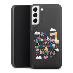 Snap Wallet Case schwarz