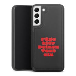 Snap Wallet Case schwarz