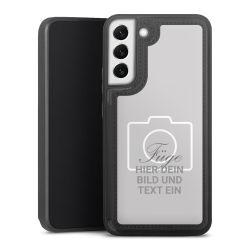 Snap Wallet Case schwarz