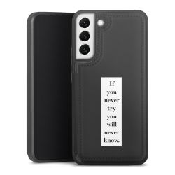 Snap Wallet Case schwarz