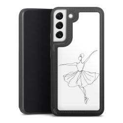 Snap Wallet Case schwarz