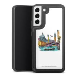 Snap Wallet Case schwarz