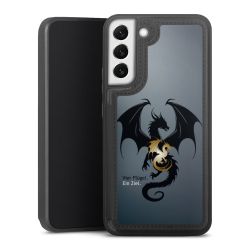 Snap Wallet Case schwarz