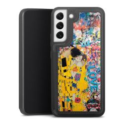 Snap Wallet Case schwarz