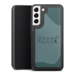 Snap Wallet Case schwarz