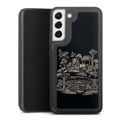 Snap Wallet Case schwarz