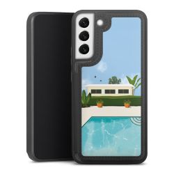 Snap Wallet Case schwarz