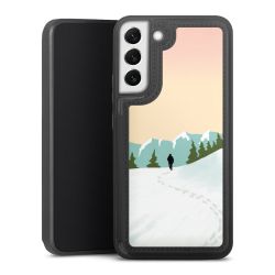 Snap Wallet Case schwarz