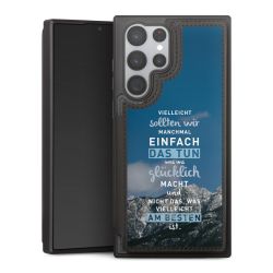 Snap Wallet Case schwarz
