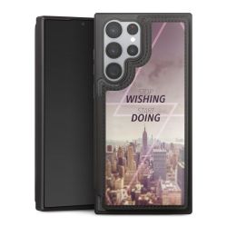 Snap Wallet Case schwarz