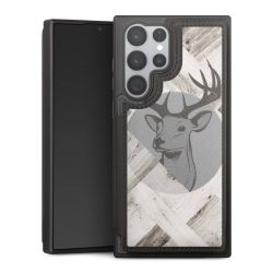 Snap Wallet Case schwarz