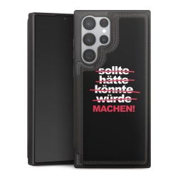 Snap Wallet Case schwarz