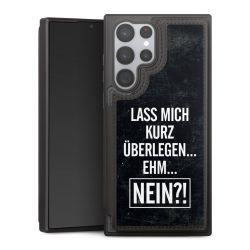 Snap Wallet Case schwarz