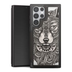 Snap Wallet Case schwarz