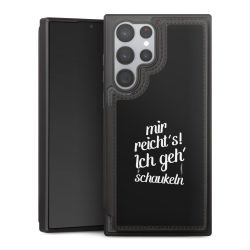 Snap Wallet Case schwarz