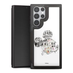 Snap Wallet Case schwarz