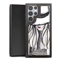 Snap Wallet Case schwarz