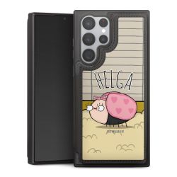 Snap Wallet Case schwarz