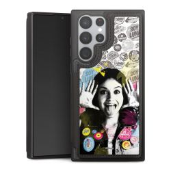 Snap Wallet Case schwarz