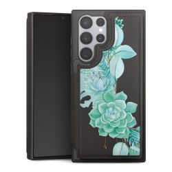 Snap Wallet Case schwarz