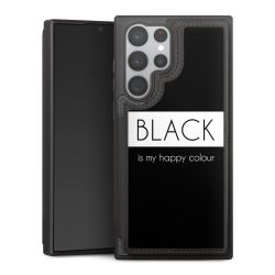 Snap Wallet Case schwarz