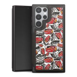 Snap Wallet Case schwarz