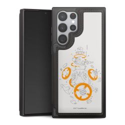 Snap Wallet Case schwarz