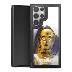 Snap Wallet Case schwarz