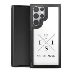 Snap Wallet Case schwarz