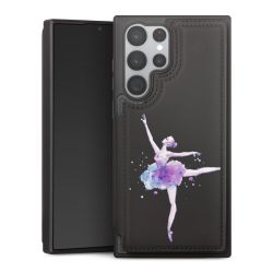 Snap Wallet Case schwarz