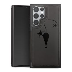 Snap Wallet Case schwarz
