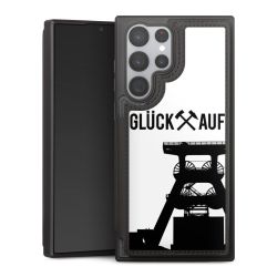 Snap Wallet Case schwarz