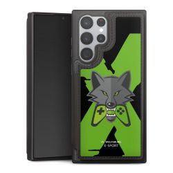 Snap Wallet Case schwarz