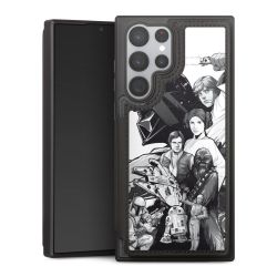 Snap Wallet Case schwarz