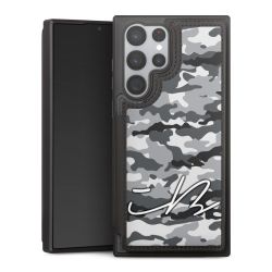 Snap Wallet Case schwarz