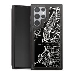 Snap Wallet Case schwarz