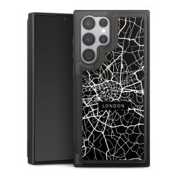 Snap Wallet Case schwarz