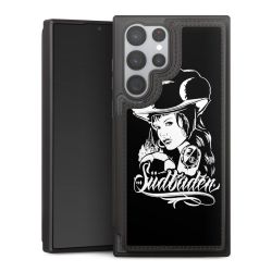 Snap Wallet Case schwarz